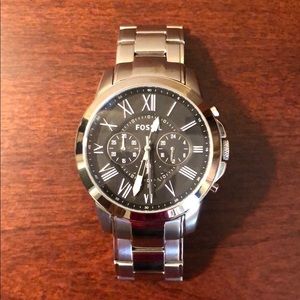 Men’s Stainless Steel Fossil Watch